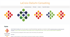 Desktop Screenshot of lacroixdalluhnconsulting.com